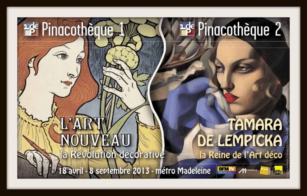 L'Art nouveau / Tamara de Lempicka à la Pinacothèque - Affiche