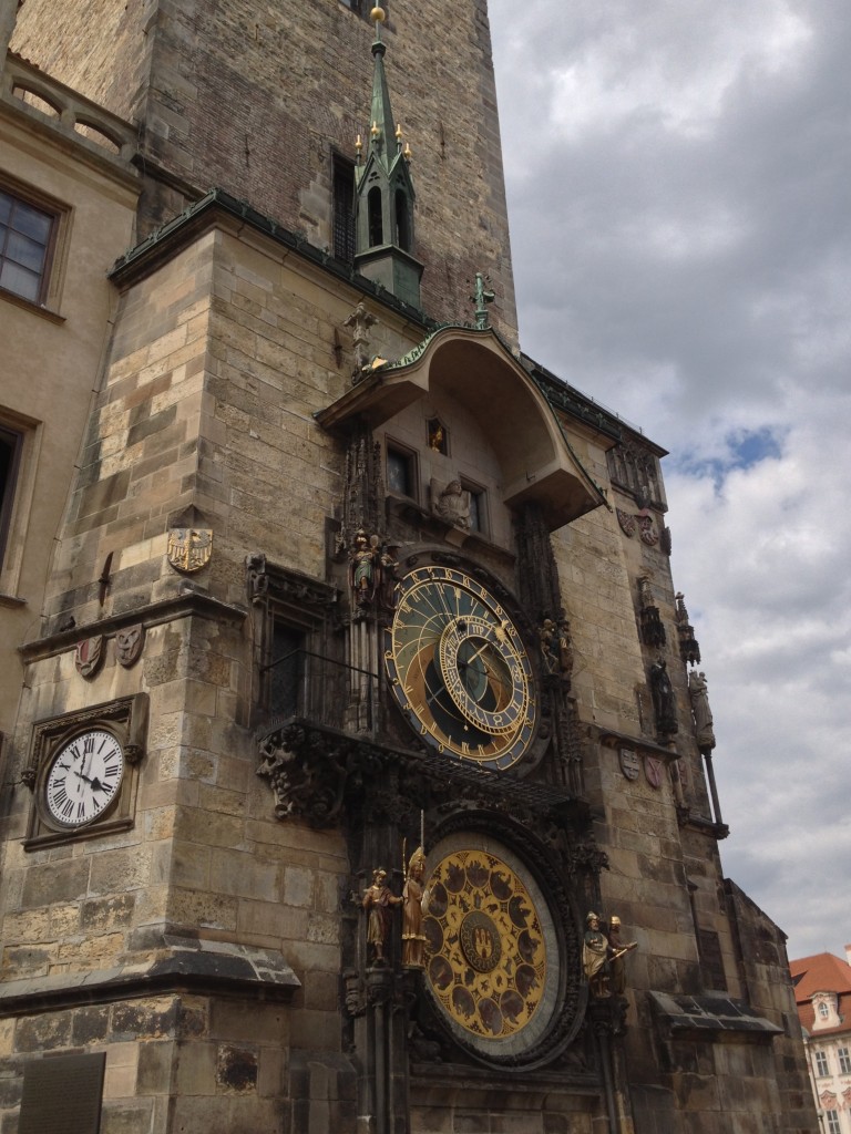 Staré Mĕsto : l'horloge astronomique, Prague